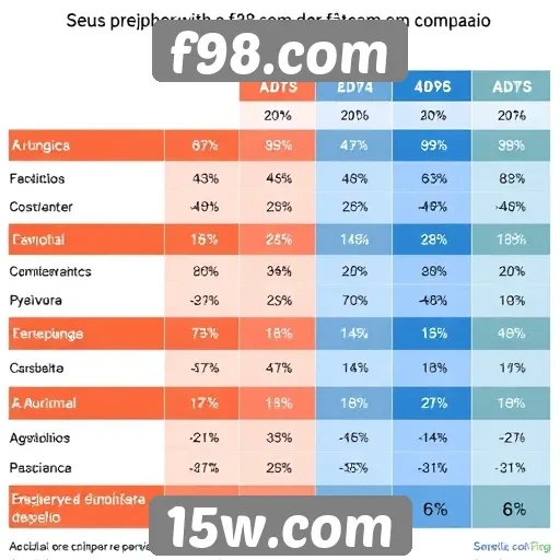 Comparativo de desempenho entre f98.com e concorrentes